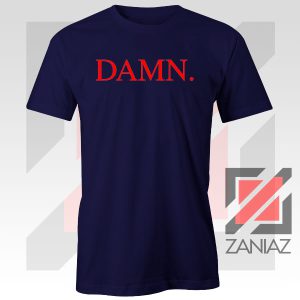 Kendrick Damn Album Logo Navy Tee