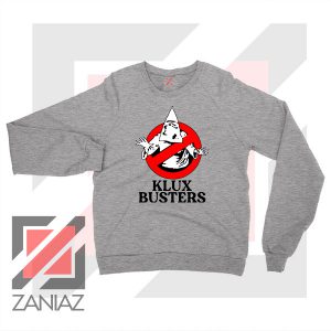 Klux Klan Busters Logo Grey Sweater
