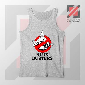 Klux Klan Busters Logo Grey Tank Top