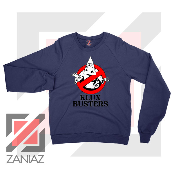 Klux Klan Busters Logo Navy Sweater