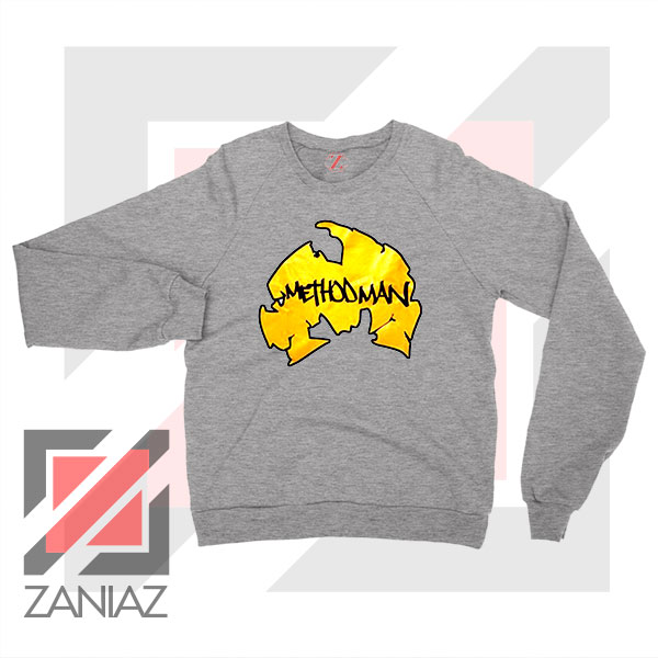 Method Man Wu Tang Logo Grey Sweater
