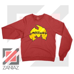 Method Man Wu Tang Logo Red Sweater