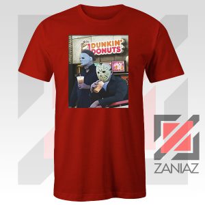 Michael Myers Donuts Company Red Tee