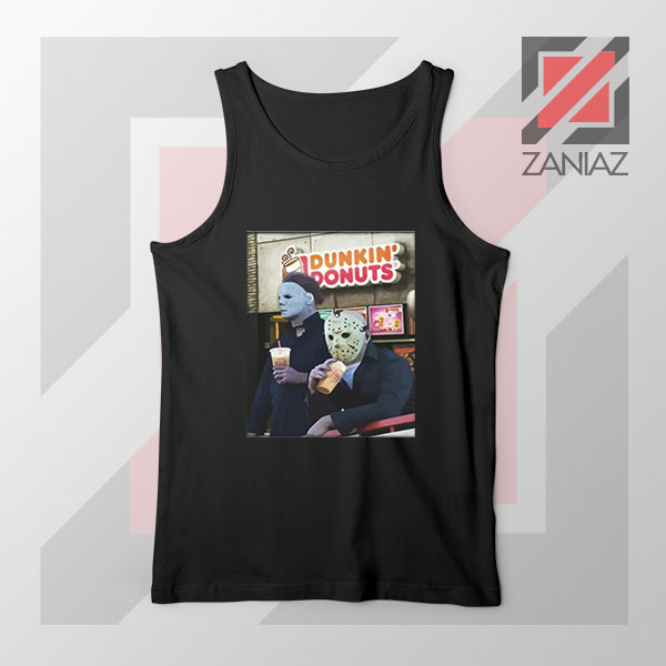 Michael Myers Donuts Tank Top