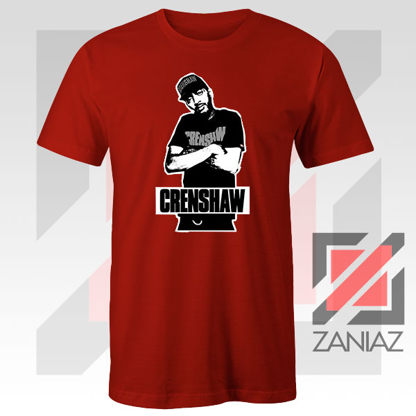 Nipsey Hussle Crenshaw Best Red Tshirt