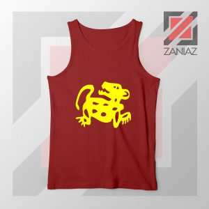 Red Jaguar TV Game Symbol Red Tank Top