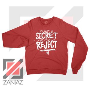 Rejects 5 Seconds of Summer Red Sweater