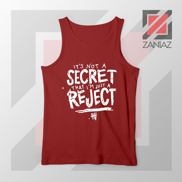 Rejects 5 Seconds of Summer Red Tank Top
