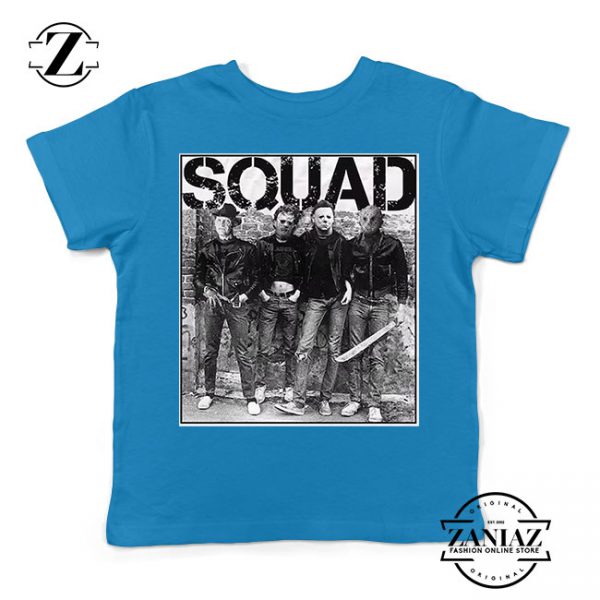 Squad Movie Killer Youth Blue Tshirt