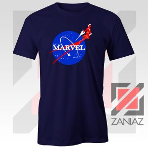 The Marvels 2 Nasa Logo Parody Navy Blue Tshirt
