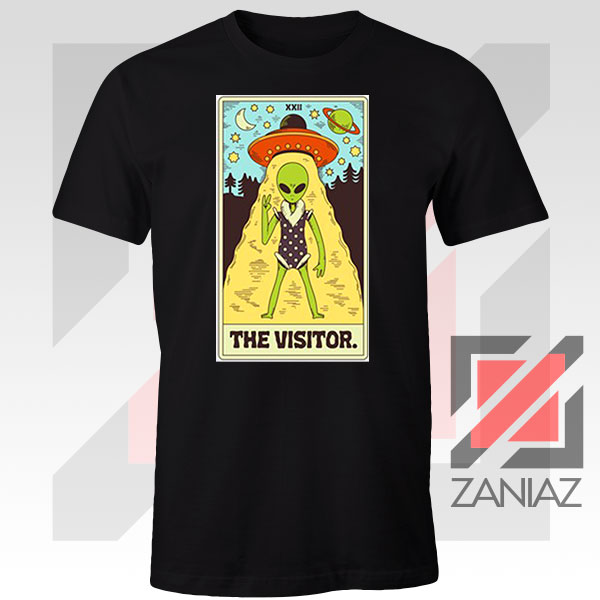 The Visitor Tarot Card Tee – Mystic Graphic Streetwear
