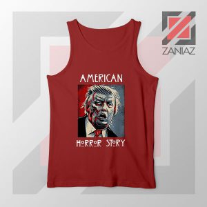 Trump Horror Story Red Tank Top