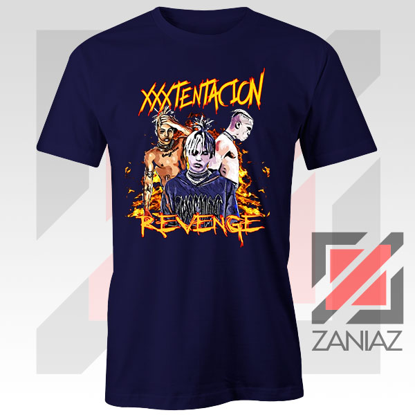 XXXtentacion Revenge Navy Tshirt
