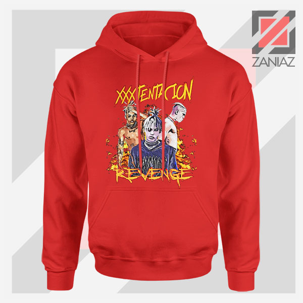 XXXtentacion Revenge Red Jacket