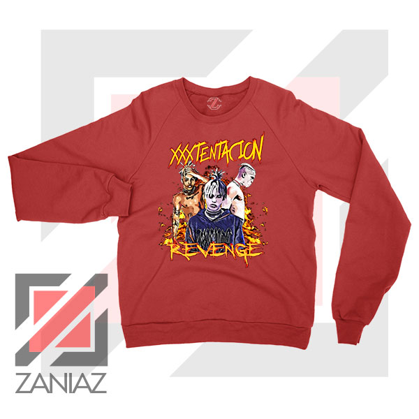 XXXtentacion Revenge Red Sweatshirt