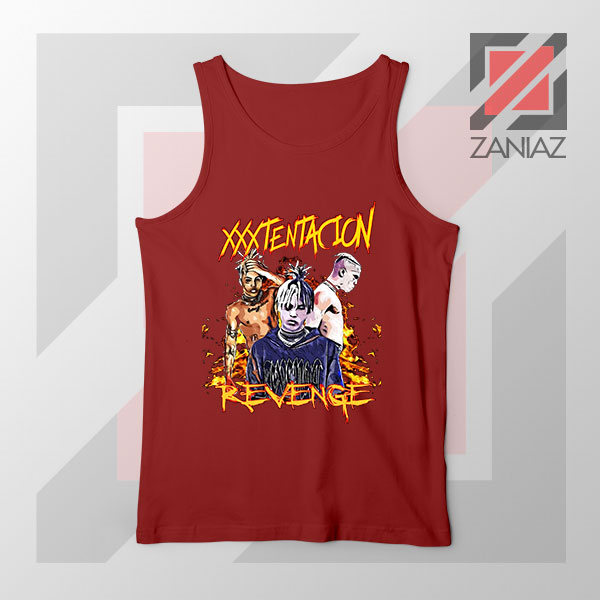 XXXtentacion Revenge Red Tank Top