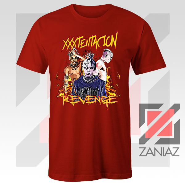 XXXtentacion Revenge Red Tshirt