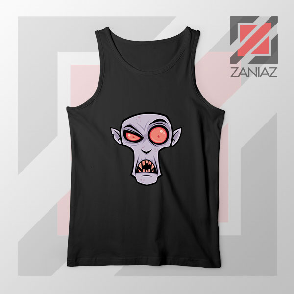 Count Dracula Gothic Halloween Tank Top – Vintage Vampire Graphic