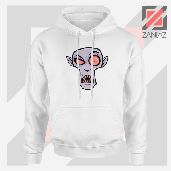 Count Dracula Ghotic Halloween White Hoodie