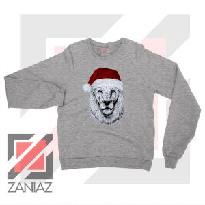 Father Christmas Lion Sport Grey Sweatshirt