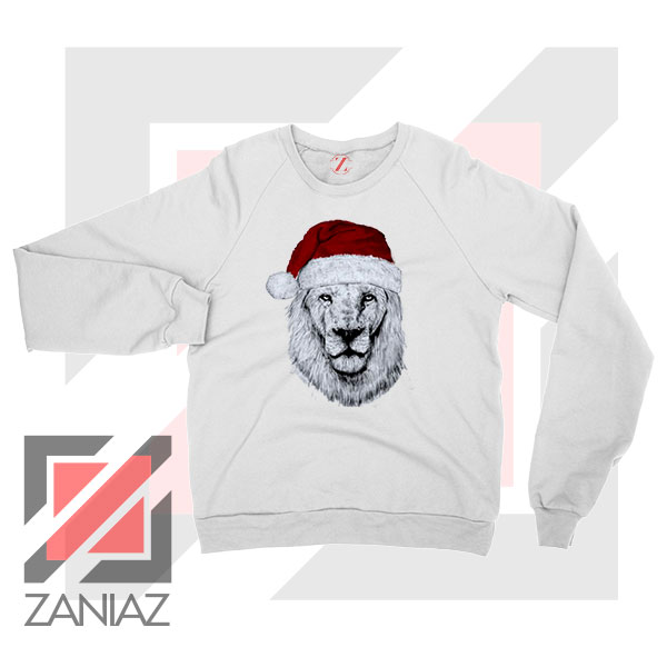 Father Christmas Lion Sweatshirt – Festive Graphic Streetwear