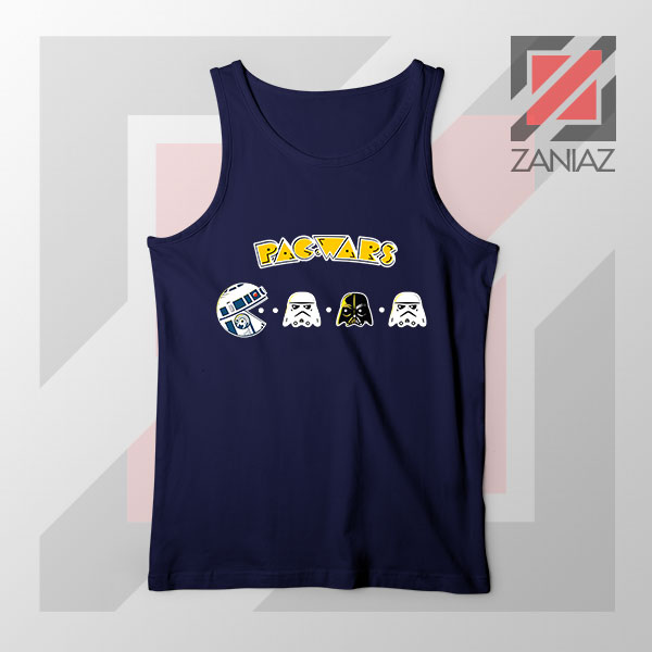 Pac Game Wars Series Navy Blue Tank Top