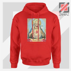 Saint Dolly Parton Graphic Red Hoodie