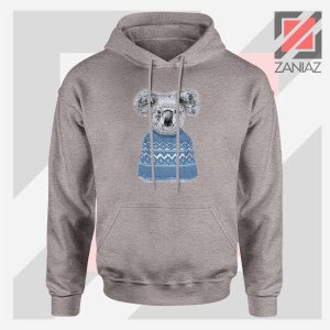 Winter Koala Christmas Sport Grey Jacket