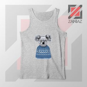 Winter Koala Christmas Sport Grey Tank Top