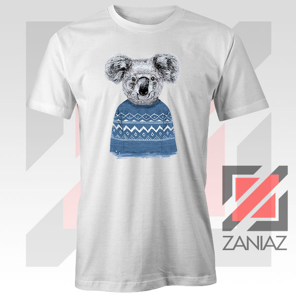Winter Koala Christmas T-Shirt – Cute Festive Graphic