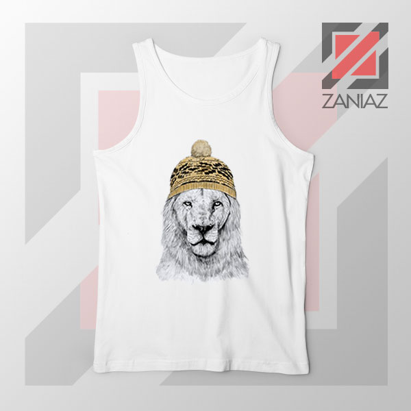 Winter Lion New Graphic 3 Tank Top