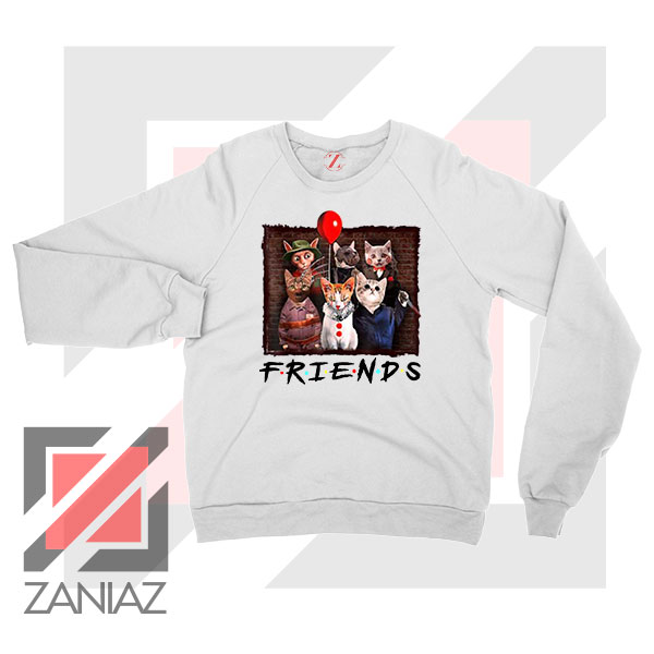 Friends Cat Horror Sweater – Cute Creepy Streetwear