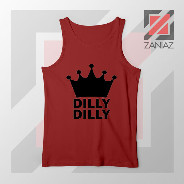 Dilly Dilly Campaign Graphic Red Tank Top