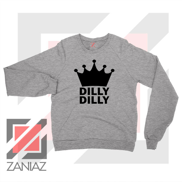 Dilly Dilly Campaign Graphic Sport Grey Sweater