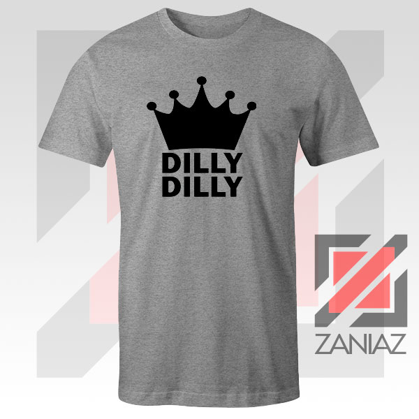 Dilly Dilly Campaign Graphic Sport Grey Tshirt
