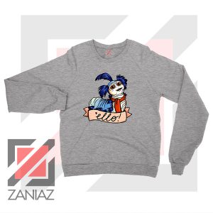 Ello Labyrinth The Worm Grey Sweater