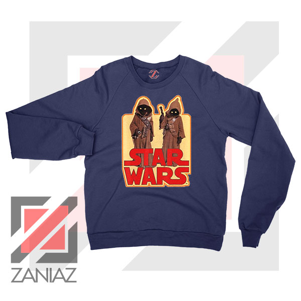 Jawas Star Wars Graphic Navy Sweatshirt