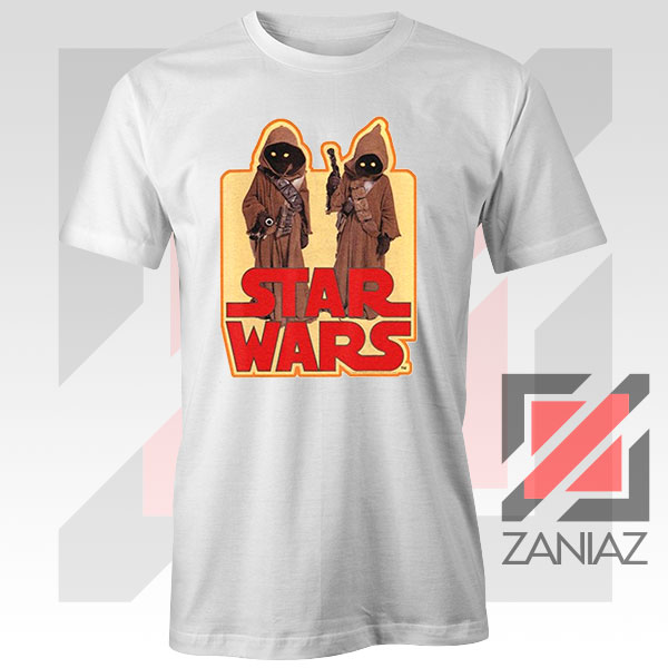 Jawas Star Wars Graphic White Tshirt
