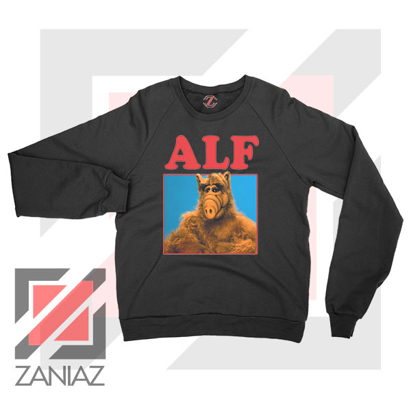 Paul Fusco ALF Sitcom Black Sweatshirt