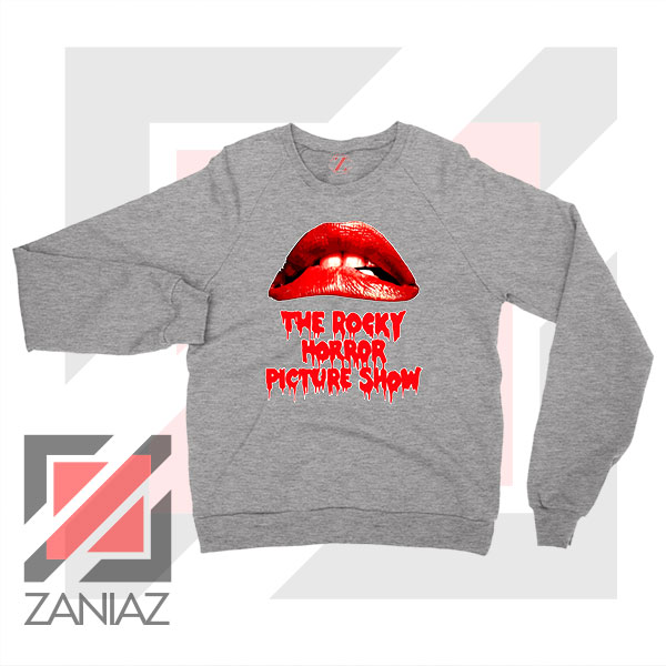 Rocky Horror Picture Show Sport Grey Sweater
