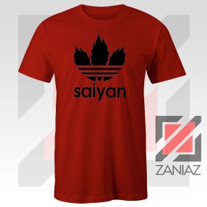 Saiyan Logo Parody Red Tee