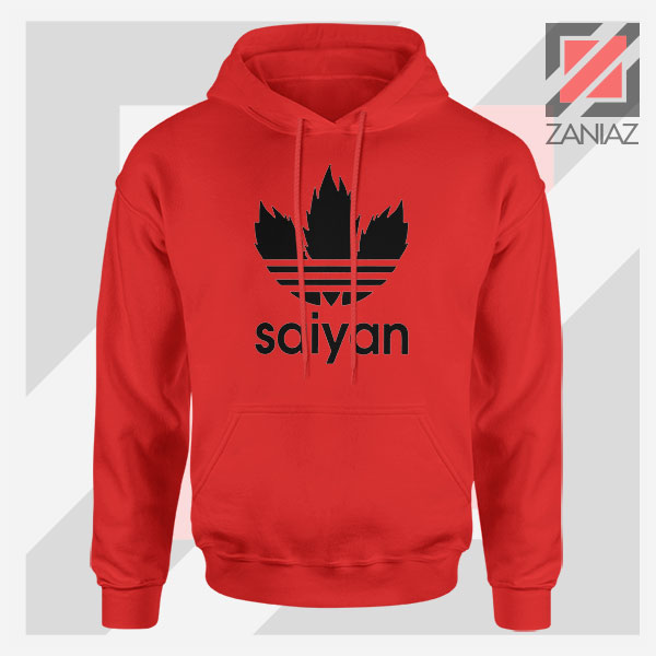 Super Saiyan Logo Parody Red Hoodie