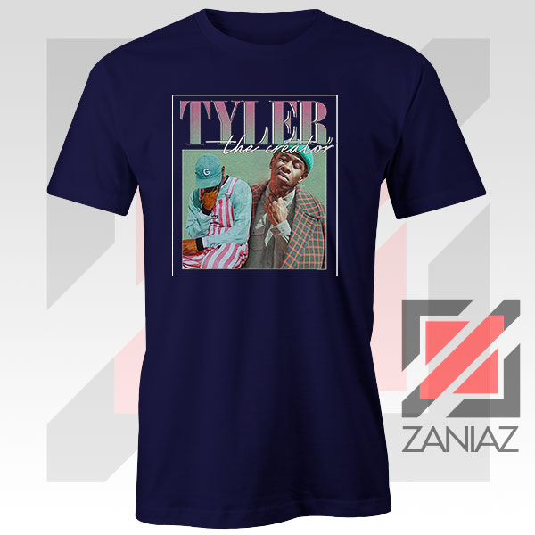 Tyler The Creator Rap Singer Navy Blue Tee