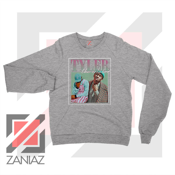 Tyler The Creator Rap Singer Sport Grey Sweatshirt