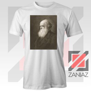 Charles Darwin Evolution Portrait Tshirt