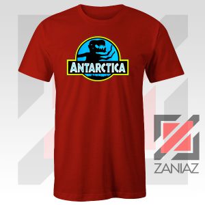 Jurassic Antarctica Red Tee