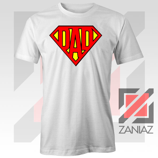 Super Dad Logo Superhero Tee