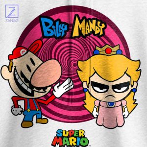 Adventure Mario Bros Billy and Mandy Hoodie 2