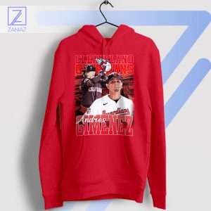 Andrés Giménez's Skills with Guardians Red Hoodie