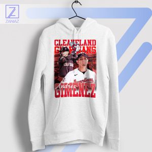 Andrés Giménez's Skills with Guardians White HoodieAndrés Giménez's Skills with Guardians White Hoodie